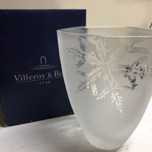 Villeroy & Boch Wintertime Ice Crystal Vase